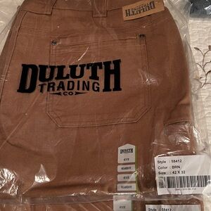 Duluth Trading Co. Brown Pants
